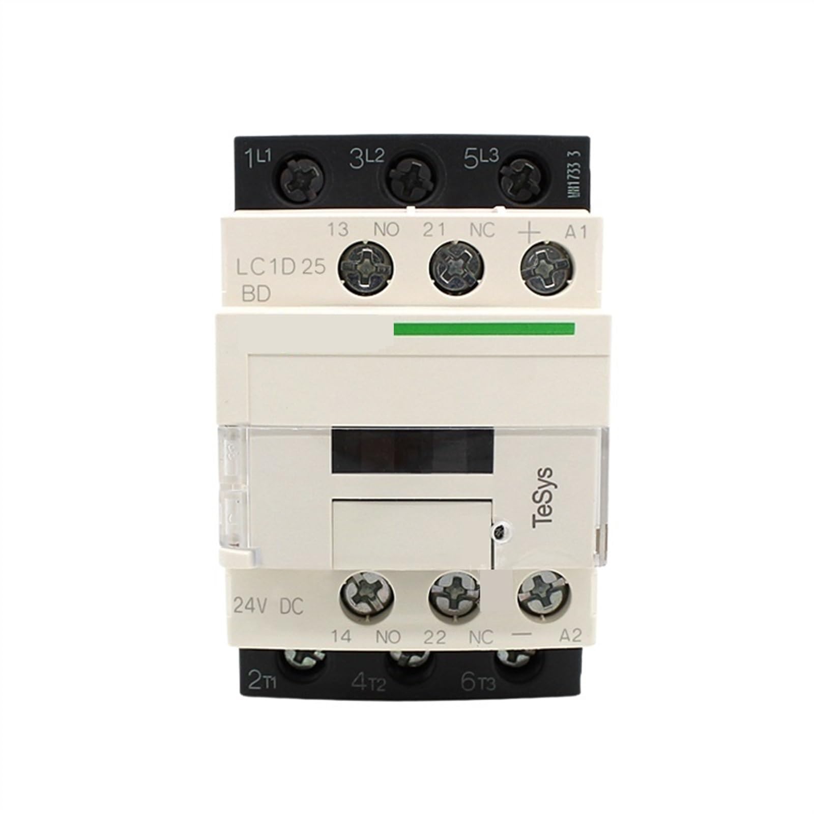 RCGKNNMUZ LC1D25FDC Three-Pole contactor 3P 25A 110VDC one Open and one Close