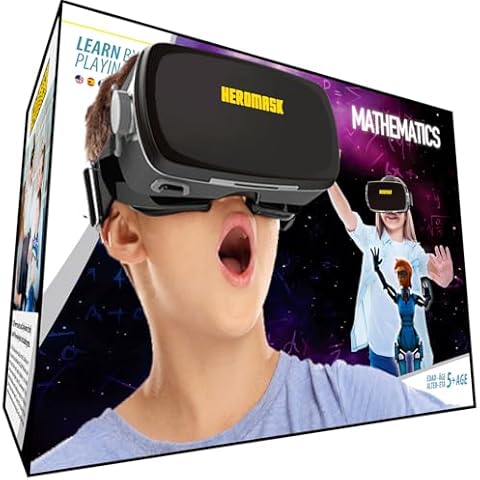 Heromask VR Headset with Math Games Cover
