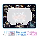 Wassermalmatte – Doodle Mat Doodle Doodle Matte | Klarwasser Malerei Spielzeug, Große...