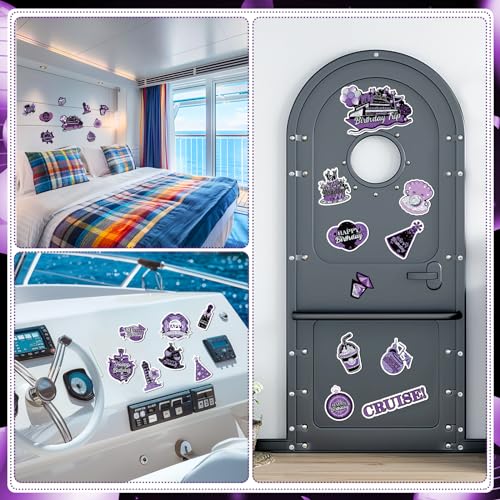 Imanes Decorativos para Puerta Cumpleaños Barco Crucero miniatura 5