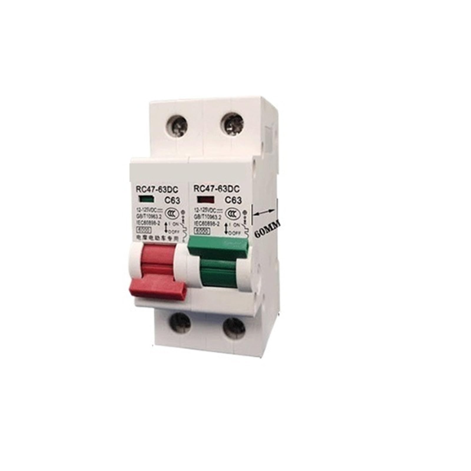 Disjoncteur DC 2P 250A pour éviter les courts-circuits de parcs batteries