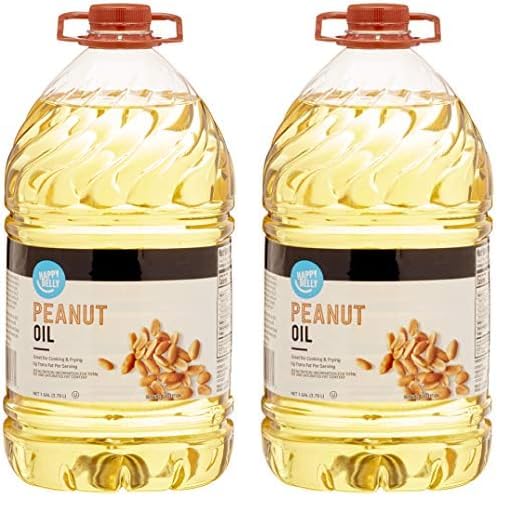 Amazon Fresh, Peanut Oil, 128 Fl Oz (Previously Happy Belly, Pack...
