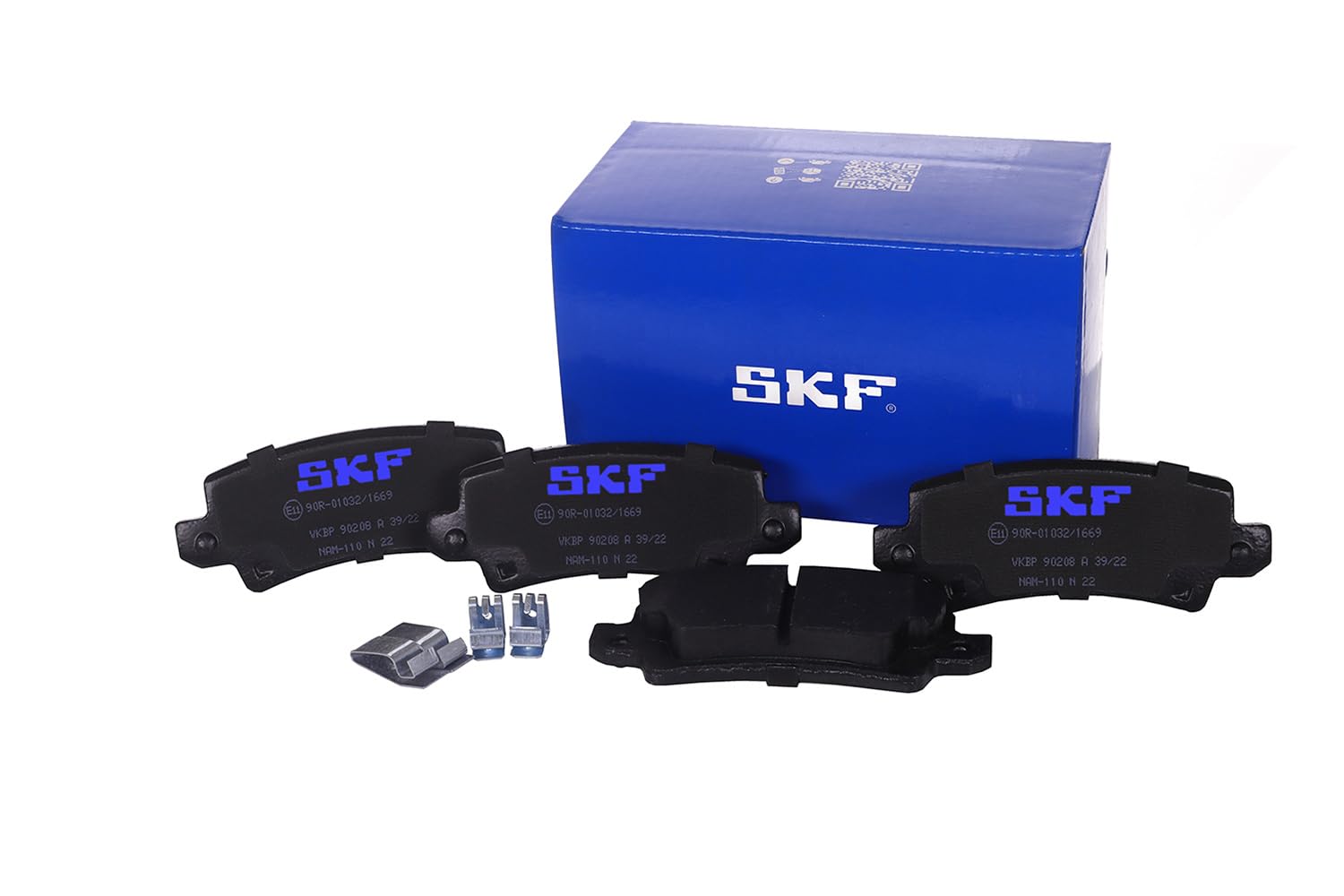 Skf Vkbp 90208 A Kit Pastiglie Freno, Freno A Disco-image
