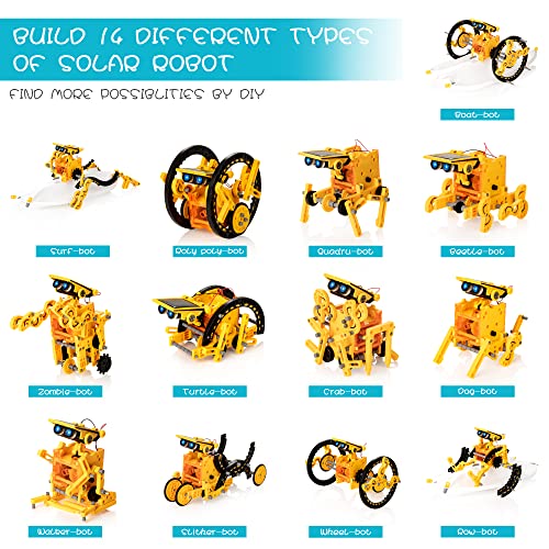 14-in-1-Solar-Robot-Kit-Stem-Projects-for-Kids-Age-8-12-Educational-STEM-Science-Toy-DIY-Solar-Power-Building-Kit-Robotic-Set-Toys-Gift-for-Boys-Girls-8-9-10-11-12-Years-Old