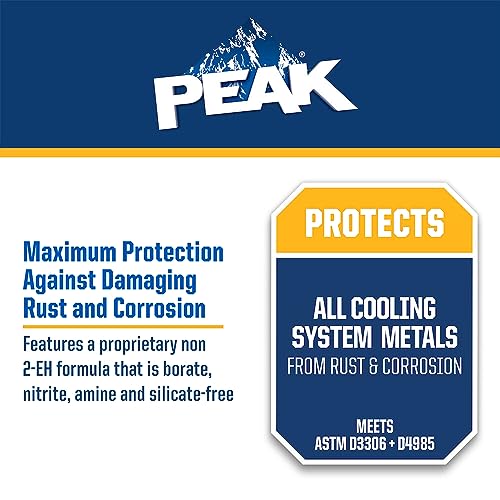 Image of PEAK Global Lifetime 50 /50 Prediluted Antifreeze and Coolant for All Vehicles, 1 Gal.