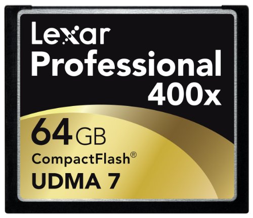 Lexar Professional 400x 64GB UDMA7 CompactFlash Card LCF64G-400-1050