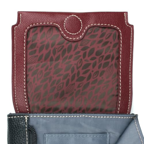 Image of CHALA RFID Criss Crossbody Cell Phone Purse - Women Faux Leather Xbody Handbag with Adjustable Strap