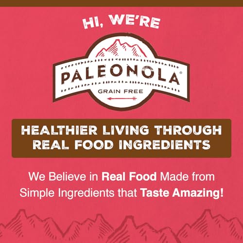 Image of Paleonola Strawberry Grain Free Granola, 10 Oz Resealable Bag (Pack of 1) - Grainless Paleo Granola Blended w /Organic Maple Syrup, Almonds, Dried Strawberries, & Pecans - Gluten & Dairy Free, Non-GMO