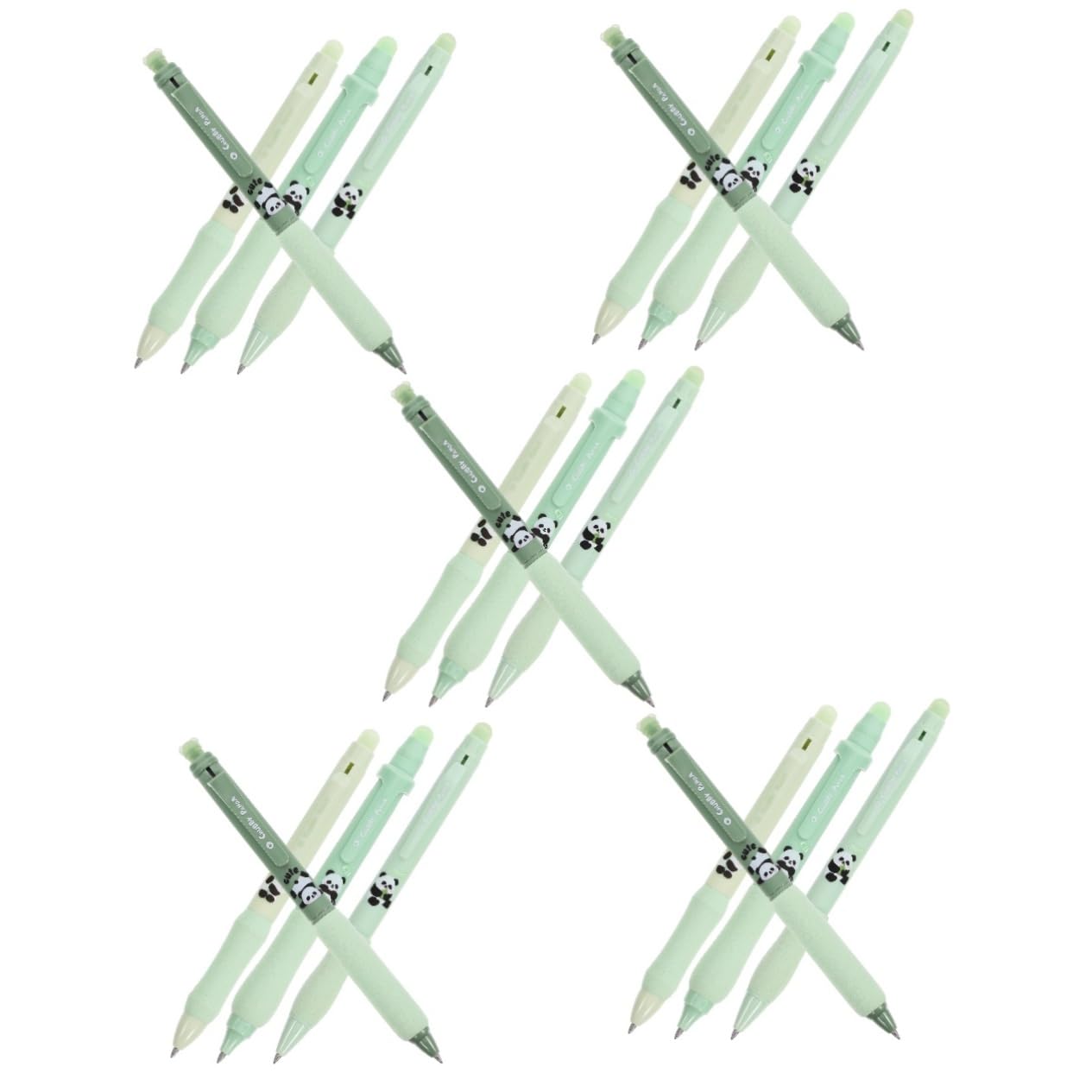 Gadpiparty 5 Ensembles Stylo Gel Effaçable De Stylos À Pression Pratique Pour Étudiants Et Écriture 4 Pièces * 5