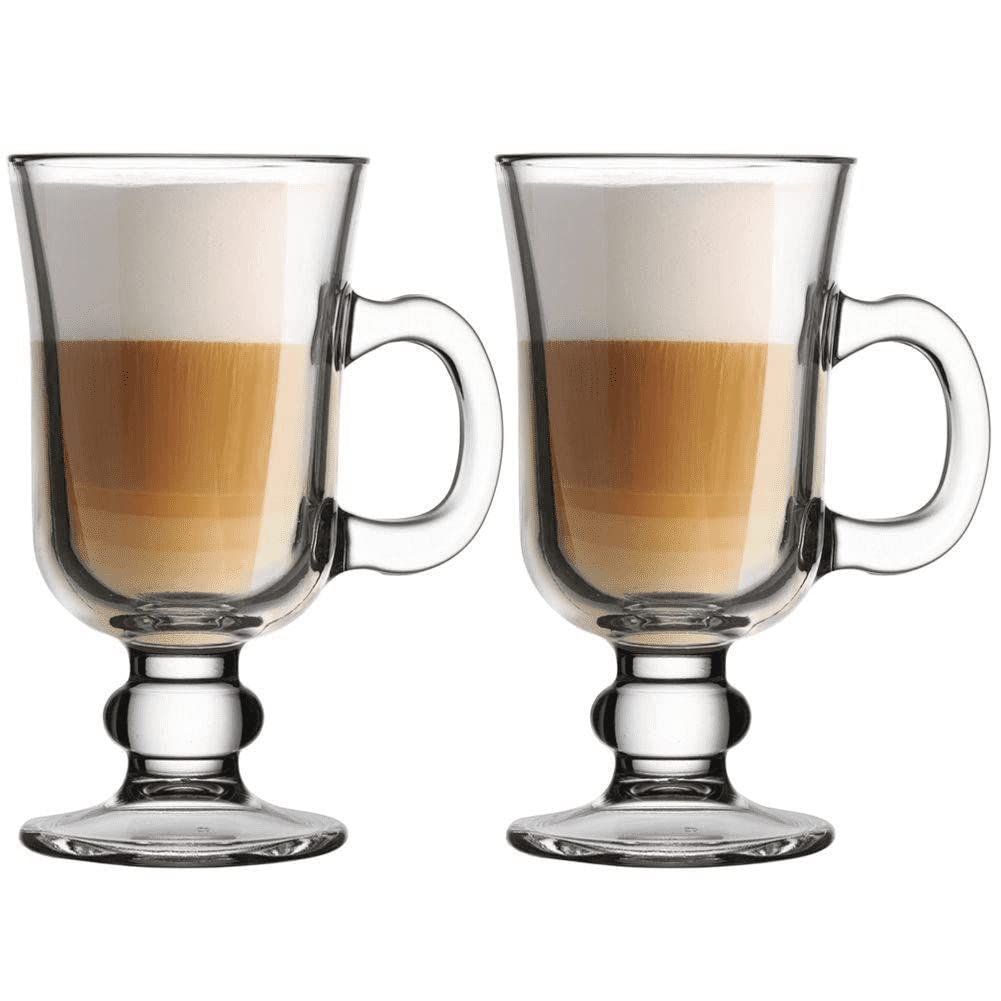 Bellemax Double Wall Glass Coffee Mugs - Set of 2 -9