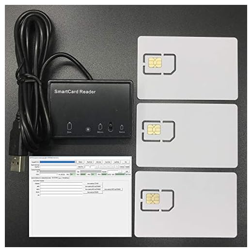 Versatile Blank SIM Card Writer and Reader