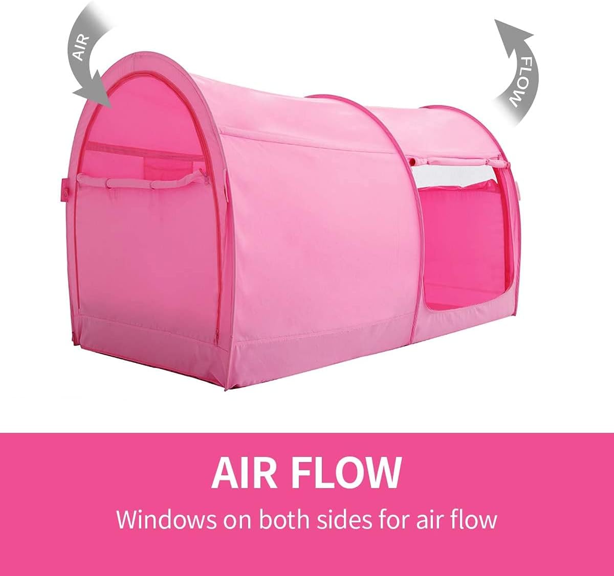 Leedor ベッドテント190x137cm 室内テント 大人用 ベッドキャノピー