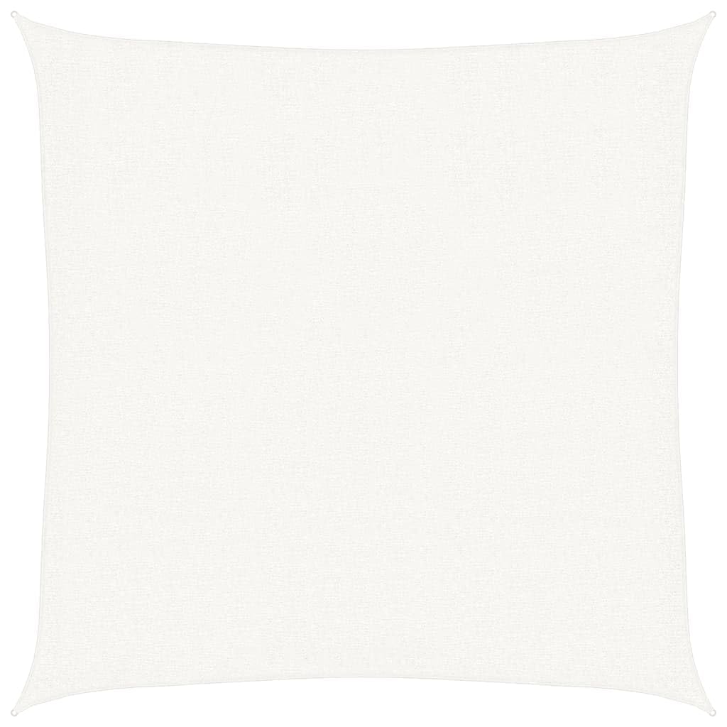 Markiza żaglowa HDPE 160 g/m² 2,5 x 2,5 m Biały