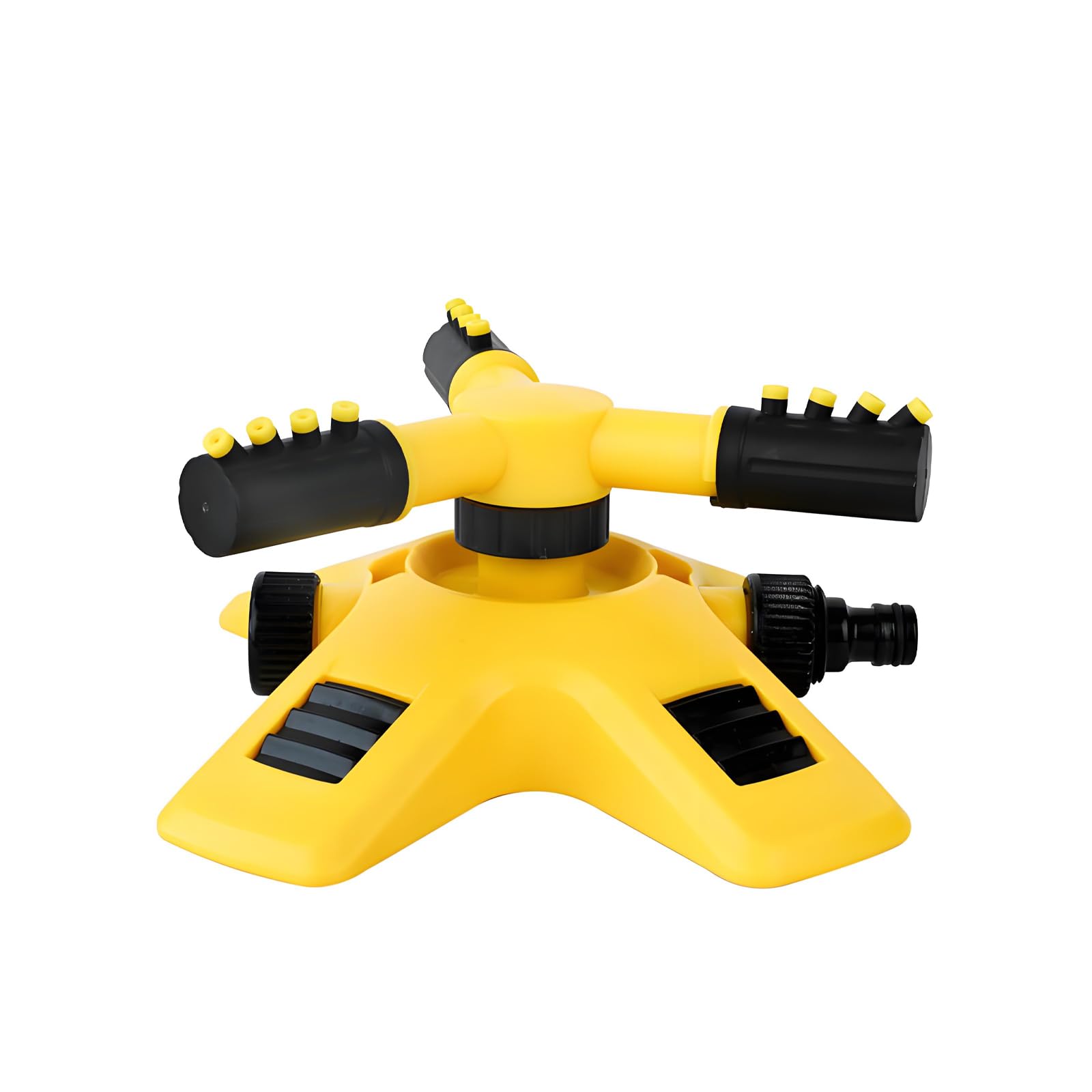 Aspersor de césped con rotación ajustable de 360 grados, versátil sistema de riego de patio con rango de pulverización personalizable para un cuidado eficiente de las plantas de jardín