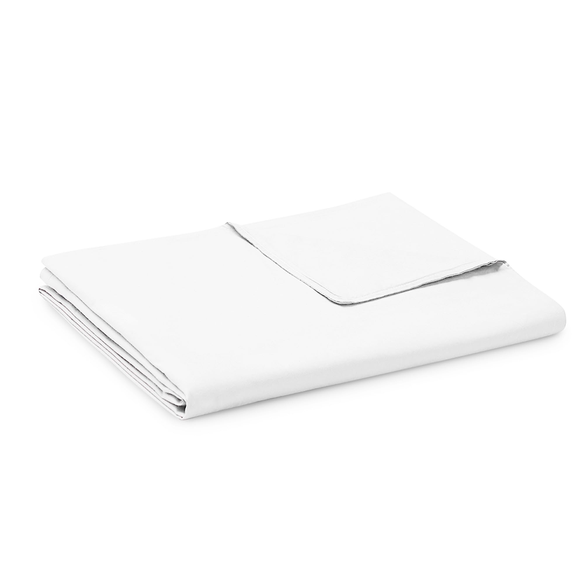 YnM Exclusive Cotton Duvet Cover for Weighted Blankets (White, 48''x72'') …