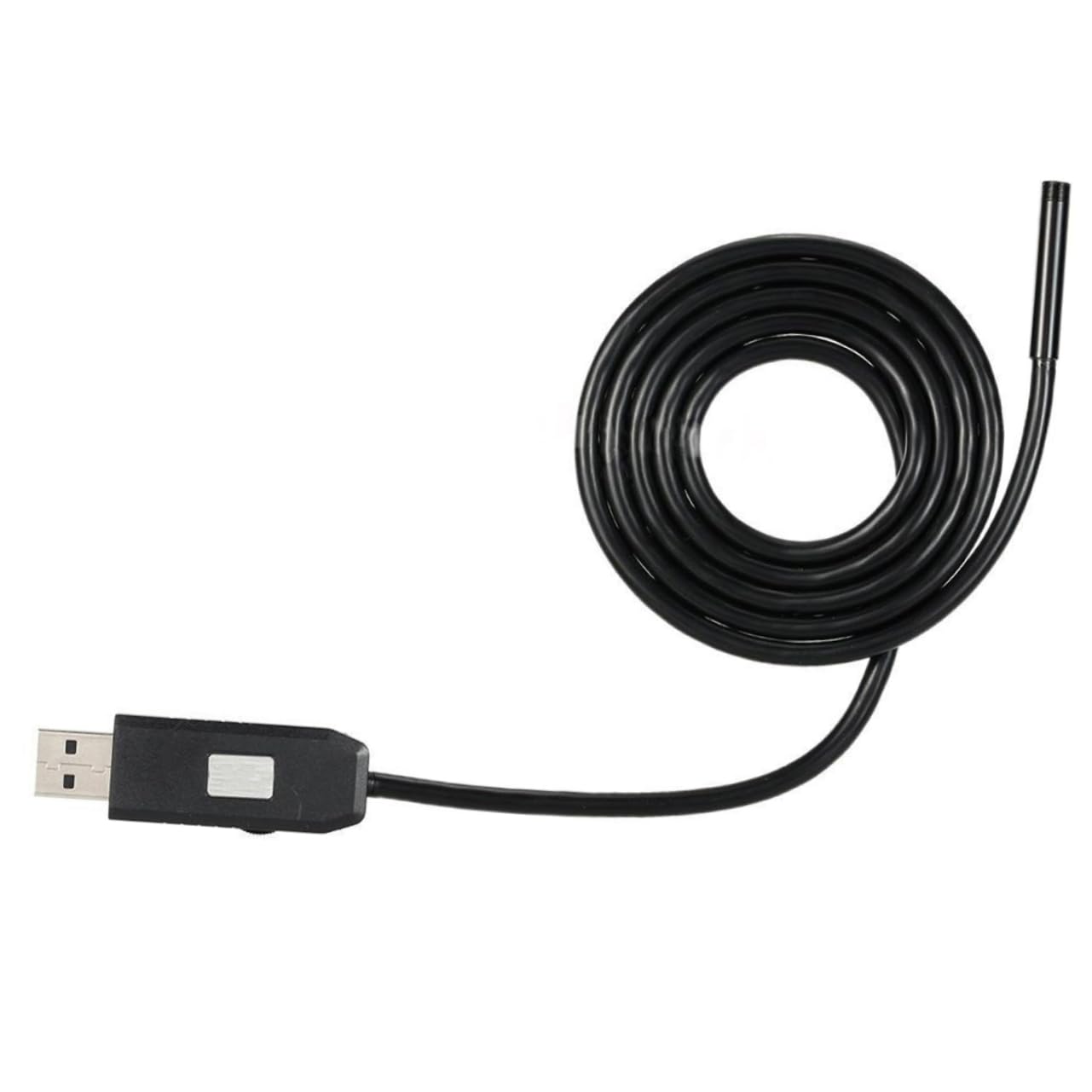 NAMOARLY Mini Borescope for 2m Inspection Camera Ip67 Waterproof 7mm Diameter Led Light Pc Phone Compatible Photo/Video/Sound Recording