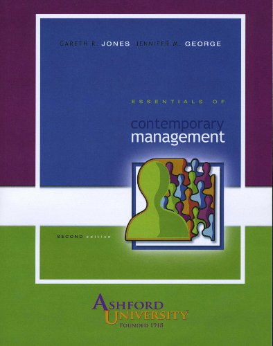 Essentials of Contemporary Management 0073360112 Book Cover
