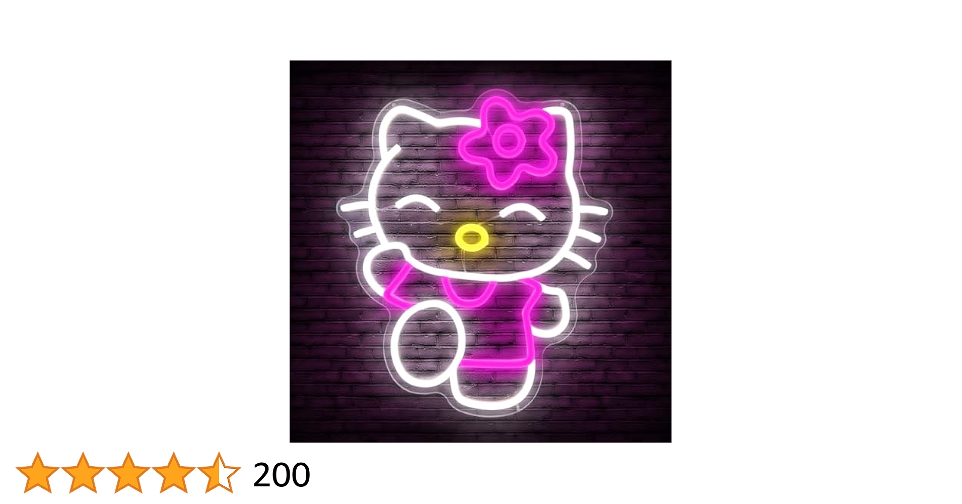 Amazon.co.jp: Cheunyar ハローキット ネオンサイン 調光機能