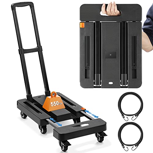 Carretilla Plegable Homaisson 550 LBS con 6 Ruedas miniatura 1