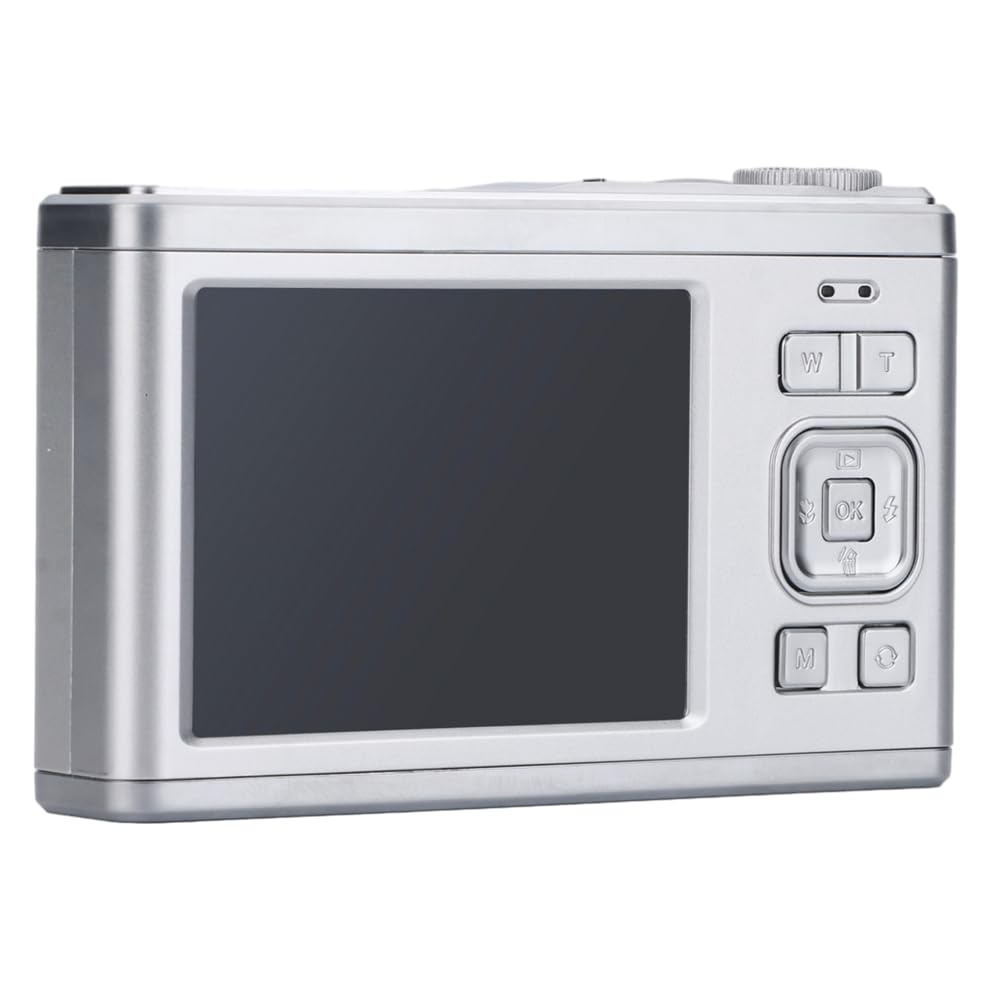 AGFA PHOTO Realishot DC9200 - Compact Digital Camera, 24 MP, 4K Video, 10x Optical Zoom, Dual Screen 2.8" + 1.54", CMOS Sensor, Image Stabilization, Lithium Battery - Silver