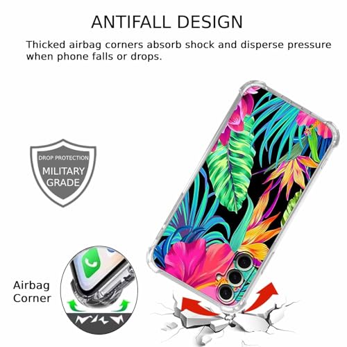 Coque esthétique fleur d'hibiscus pour Samsung Galaxy A16 TPU - 2