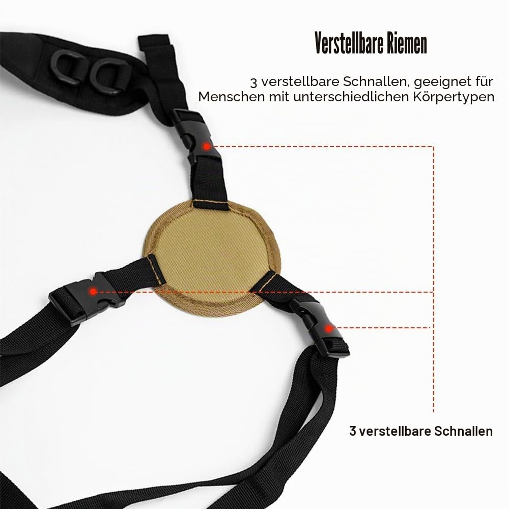 DONGKER Köcher für Pfeile, Pfeilhalter mit Verstellbar Schultergurt, Köcherhalter mit Aufbewahrungstasche für Jugend und Erwachsene Outdoor Praxis