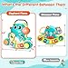 WITALENT Baby Toys 6-12 Months Dinosaur Piano Music Light Up Toys for 1 Year Old Boys Girls Infant Toys for 7 8 9 10 12 18 Months Interactive Piano Keyboard Toys Baby Christmas 1st Birthday Gifts