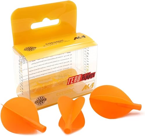 Miniatura 5 de CUESOUL Orange AK4-Forma delgadaforma de diamanteforma de escudoforma estándarforma de lágrimaforma de ala grandeforma de cometa