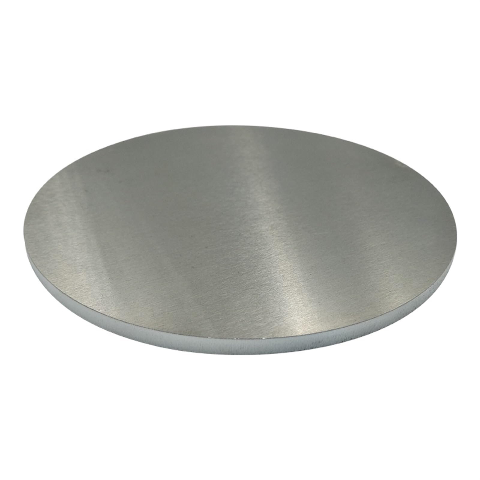 aluminio metal 2 uds 1060 placa de hoja de aluminio redonda modelo de bricolaje fabricación de perfil de aluminio plegable decorativo(Size:3X120MM)