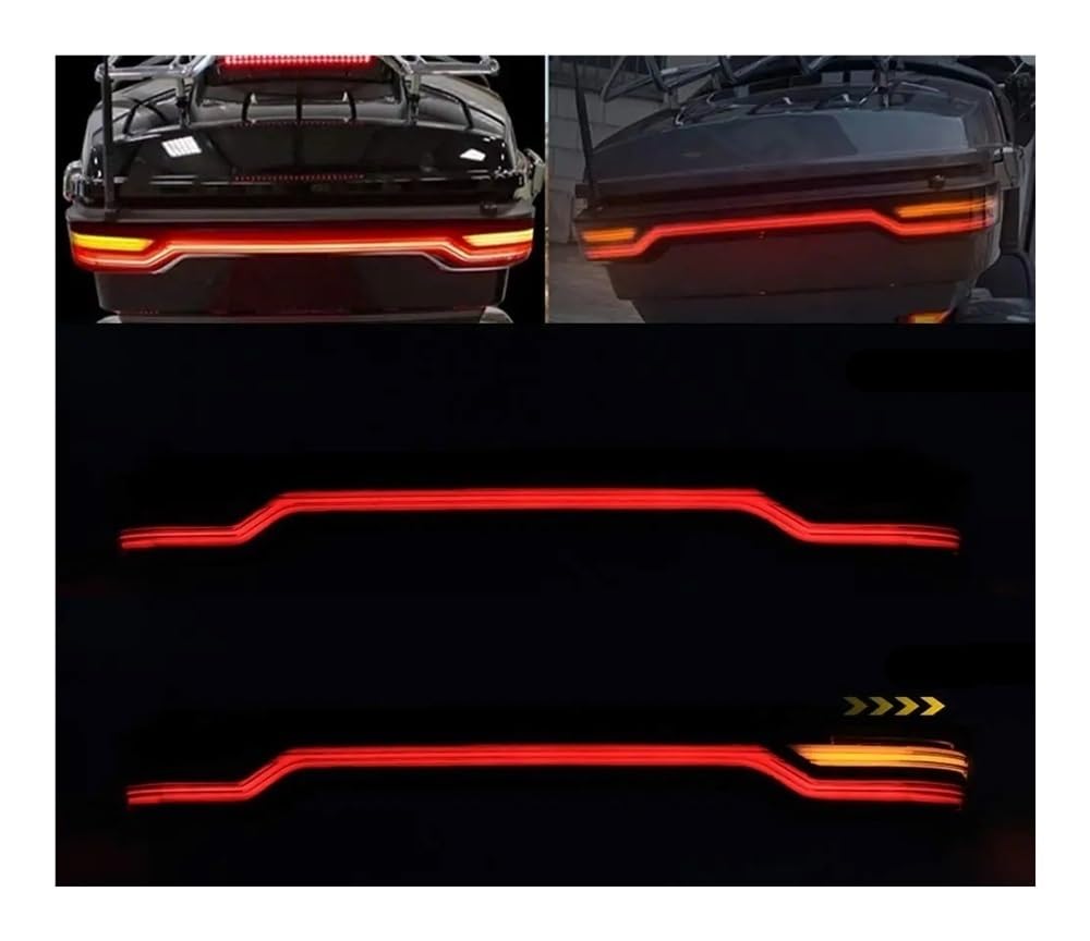 Moto Fanale posteriore Per Electra Per Road Glide Tri Glide Ultra CVO Tour Pak Luci a LED Tour in moto Pack Fanale posteriore Luce freno Accessori