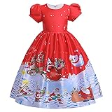 Christmas Kleid Mädchen Kleidung Baby Kleider Für Kinder 98 Spitzenkleid Ballkleider Kinderanzug Kinderkleider Kinderkleidung Weihnachtskleid Kinder Weihnachtskleidung Kleid Festlich Mädchen