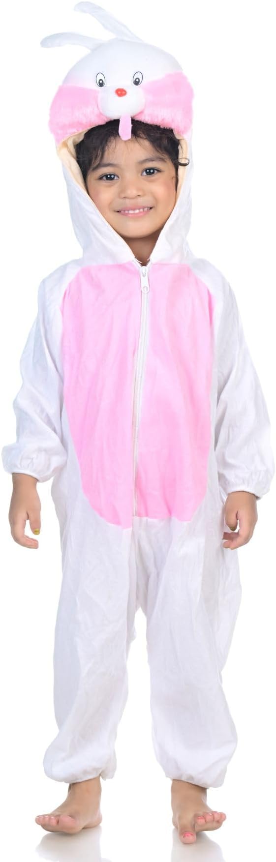 BookMyCostume Rabbit Animal Kids Fancy Dress Costume 5-6 years