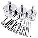 Produktbild Lochsäge Diamantbohrer 10 Stücke 6-30mm Fliesenbohrer Hohlkern Bohrer Set, Zum Schneiden von Glas,Fliesenglas,Keramik,Granitstein,Quarzit,Glasfliesen