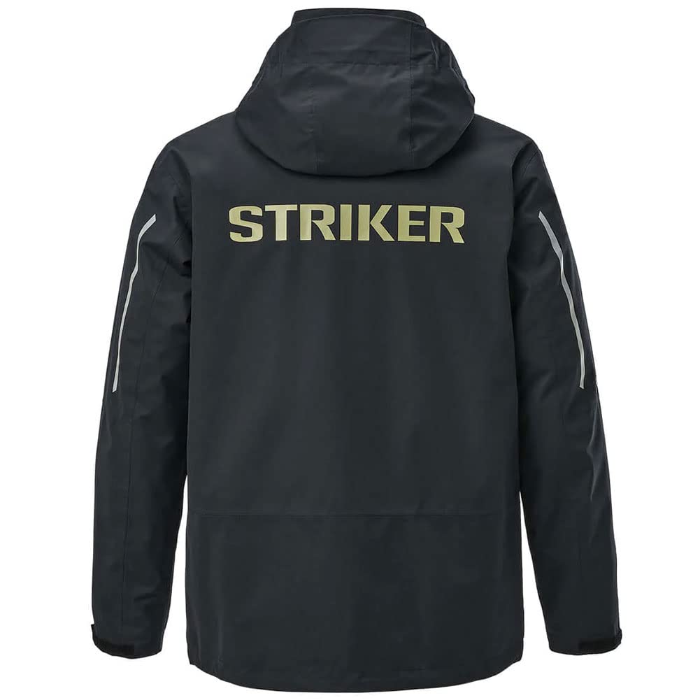 Striker Mens Vortex Durable Breathable Waterproof Outdoor Fishing Rain Jacket with Adjustable Hood & Reflective Elements product thumbnail 5