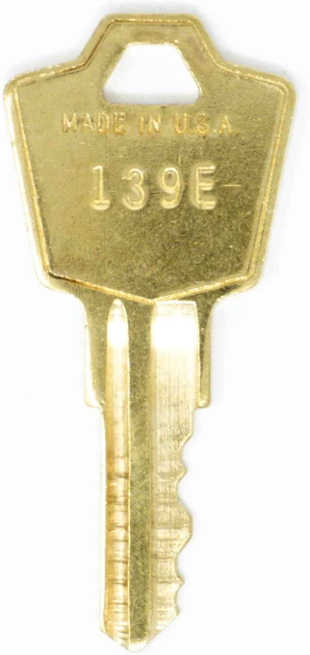 HON 139E File Cabinet Replacement Keys: 2 Keys