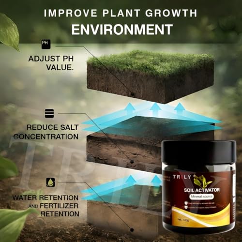 Image of Soil Activated Treasure Plant Growth Booster | Improves Soil Quality & Root Support | Suitable for Indoor & Outdoor Plants | for Pots, Gardens & Home Plants | Easy to Use 100g (PACK OF 2)