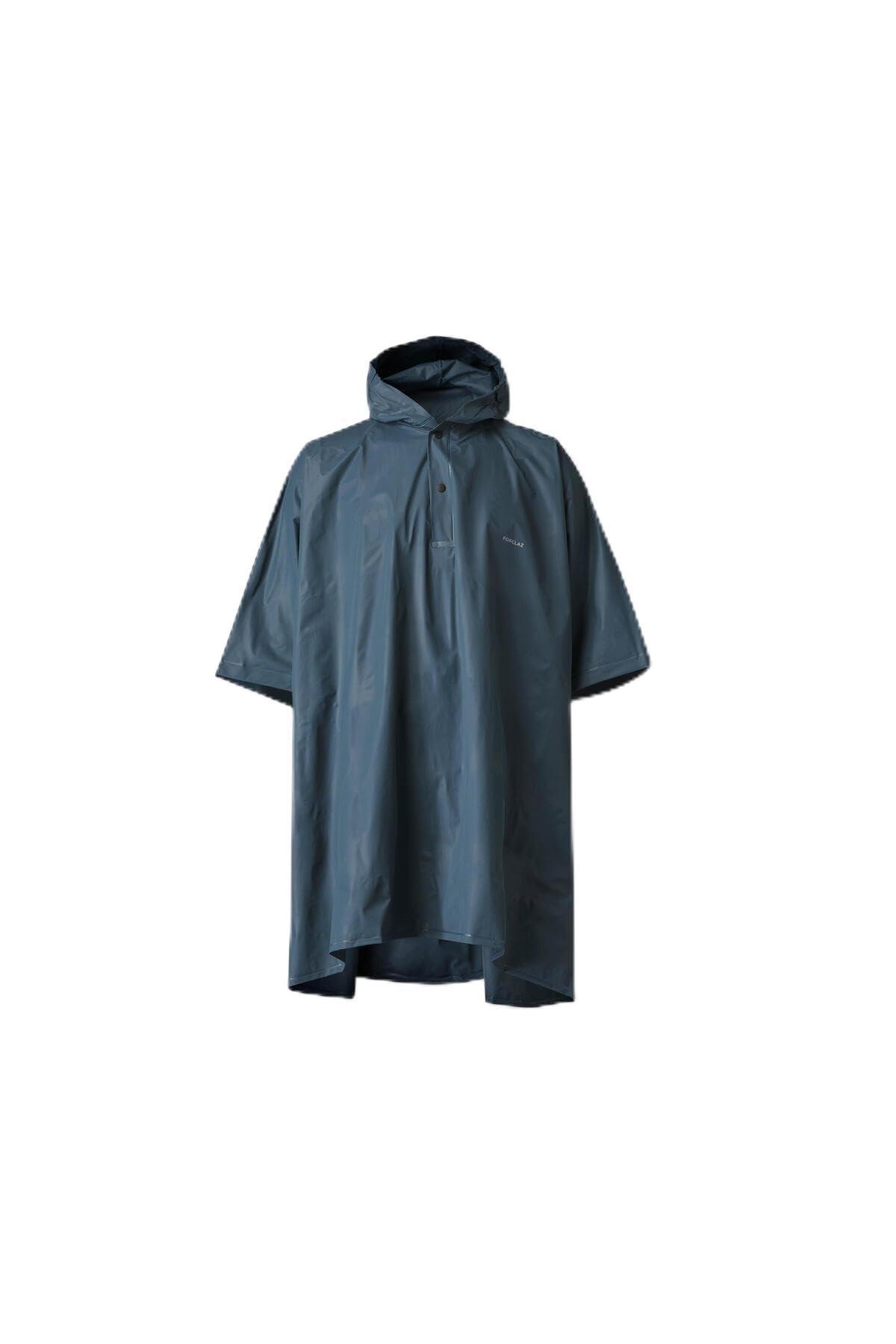 forclaz MT50 Unisex Waterproof Poncho with Hood | Adult Sleeveless Rain Cover for Hiking | Fits 0–10L Bag | Pale Blue-picture-12