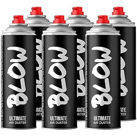 IT Dusters - Blow Air Duster, Perfect for Keyboards, Printers, Computer Components PC Cleaning Kit (6) Cover