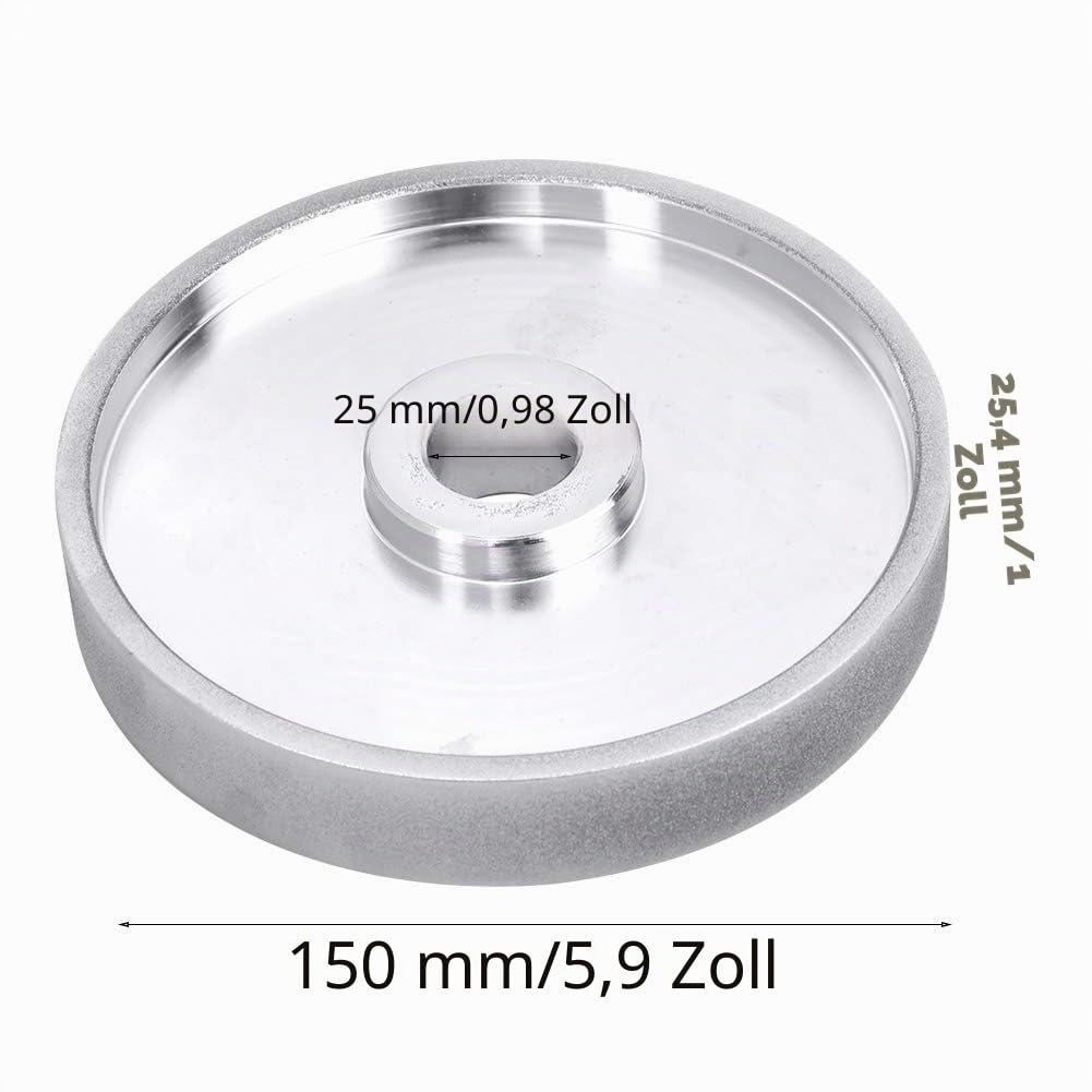 Schleifscheibe 150mm Diamant CBN Für Metallsteinschleifwerkzeug