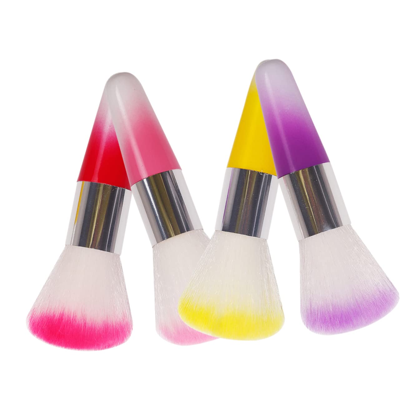 Healvian 20pièces Pinceaux De Maquillage Ergonomiques Pour Brosse De Nettoyage Manucure Poudre Set De Beauté