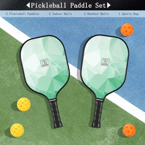 Image of YC DGYCASI Pickleball Paddles Set of 2 USAPA Approved Pickleball Set 2026