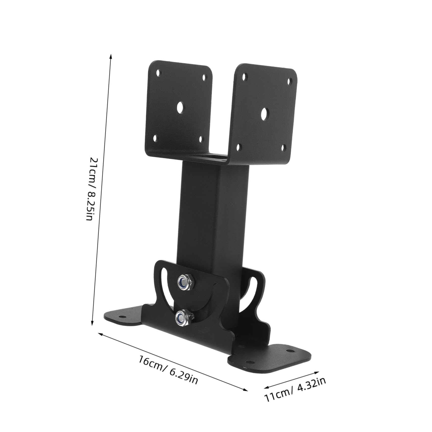 Kit Staffe per Pergola da Tetto, Supporto Angolare Rinforzato in Metallo, Design Regolabile, per Pergole da Esterno
