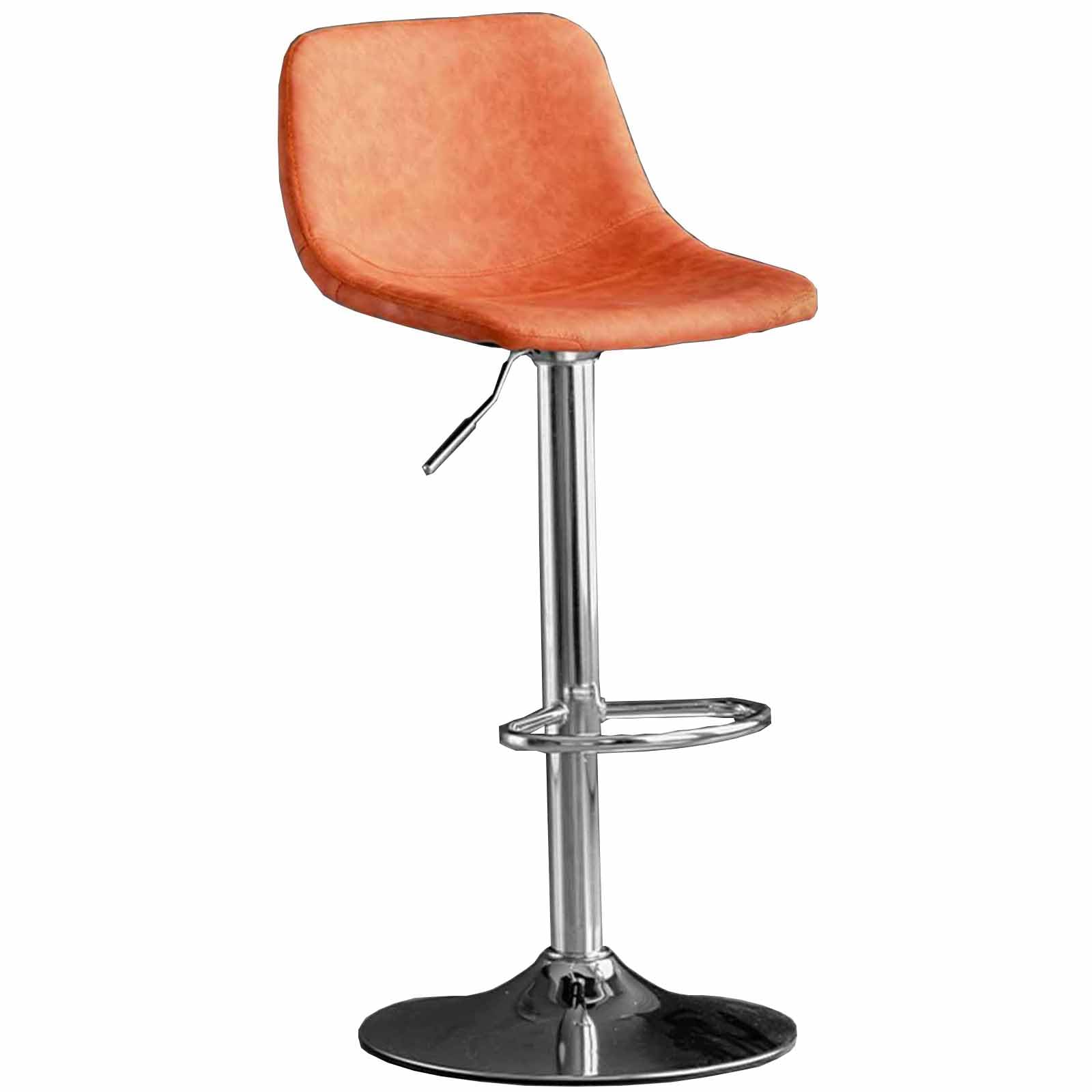 Tabourets haut sans accoudoirs Leomix pivotants avec dossier confortable