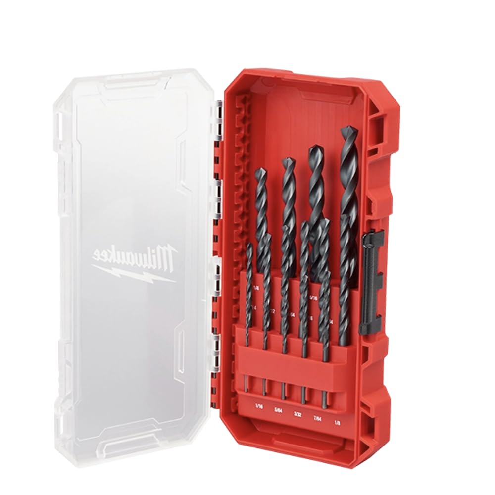 Milwaukee 48-89-2803 15-Piece Thunderbolt Black Oxide Drill Bit