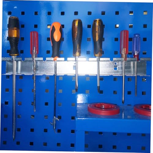 Organizador de destornilladores de pared de acero para almacenamiento de llaves 3