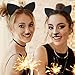 AirSMall 3PCS Juego de Diademas con Orejas de Gato, 1 Diadema con...