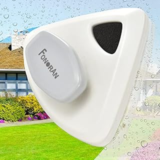 Magnetic Window Cleaner, Double Sided Glass Cleaner, Plastic Dual-Side Home Window Glass Cleaning Tool, Magnet Glass Surface Wiper Brush, Fit for Glass High Windows 0.6