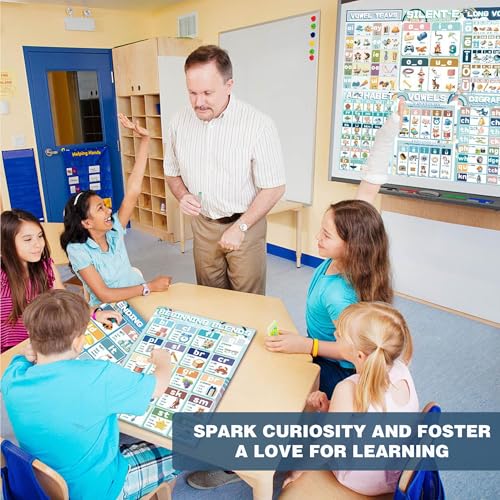 50% Off YIYDONG Phonics Posters Set for Classroom Learning