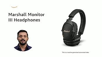 Marshall Monitor III Active Noise Canceling Over Ear Bluetooth