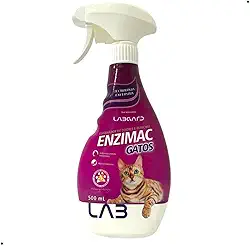Eliminador de Odores Labgard Enzimac Gatos para Ambientes 500ml